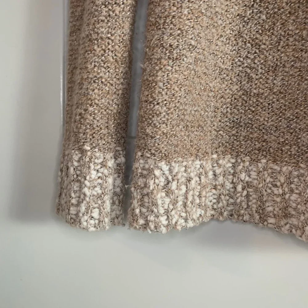 Fate Clairina Textured Knit Blush Pullover Sweater Small - Picture 4 of 7